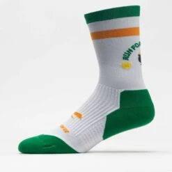 Brooks Run Lucky Ghost Crew Sock