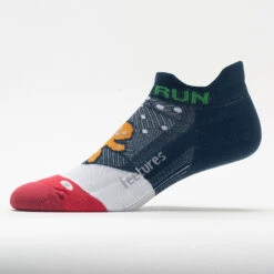 Feetures Elite Light Cushion No Show Tab Gingerbread Edition Socks