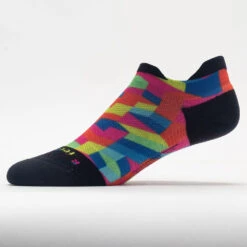 Feetures Elite Light Cushion No Show Tab Geo Print Socks -Tennis Clothing and Gear Sales 651297 568 1