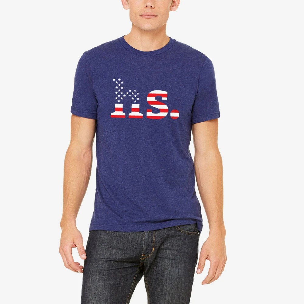Holabird Sports "HS." USA Flag T-Shirt 1 Holabird Sports "HS." USA Flag T-Shirt