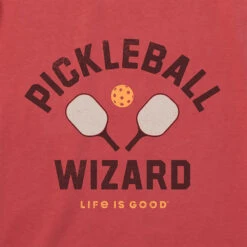 Life Is Good Pickleball Wizard Tee Men's -Tennis Clothing and Gear Sales 700628 660 2