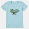 Life Is Good Keep It Simple Pickleball Crusher Tee Women's