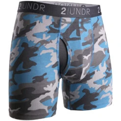 2UNDR Swing Shift 6" Boxer Briefs Patterns -Tennis Clothing and Gear Sales 756827 059 1