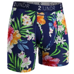 2UNDR Swing Shift 6" Boxer Briefs Patterns -Tennis Clothing and Gear Sales 756827 125 1