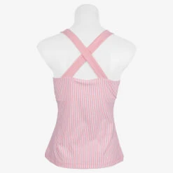 Fila Ruffles & Stripes Stripe Halter Tank Women's 7 Fila Ruffles & Stripes Stripe Halter Tank Women's -Tennis Clothing and Gear Sales 757424 678 2