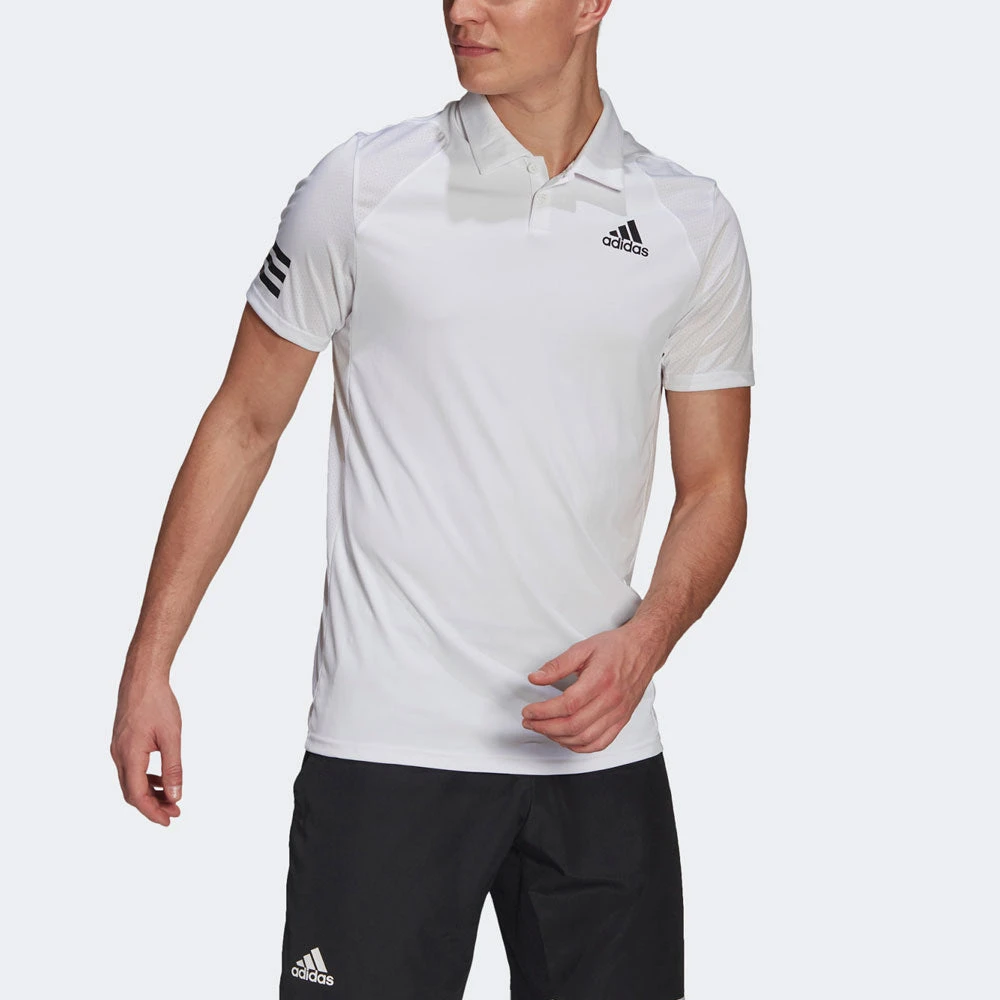 Adidas Club 3-Stripe Polo Men's 5 Adidas Club 3-Stripe Polo Men's - Image 5
