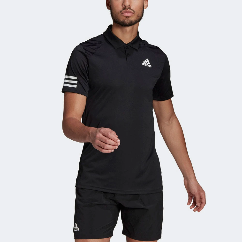 Adidas Club 3-Stripe Polo Men's 1 Adidas Club 3-Stripe Polo Men's