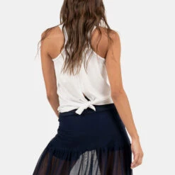 Lucky In Love Tie Back Tank Women's -Tennis Clothing and Gear Sales 758069 110 2