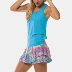 Lucky In Love Tie Back Tank Women's -Tennis Clothing and Gear Sales 758069 410 1