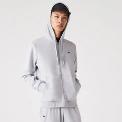 Lacoste Core Performance Full Zip Sweatshirt Men's -Tennis Clothing and Gear Sales 758184 9ya 1