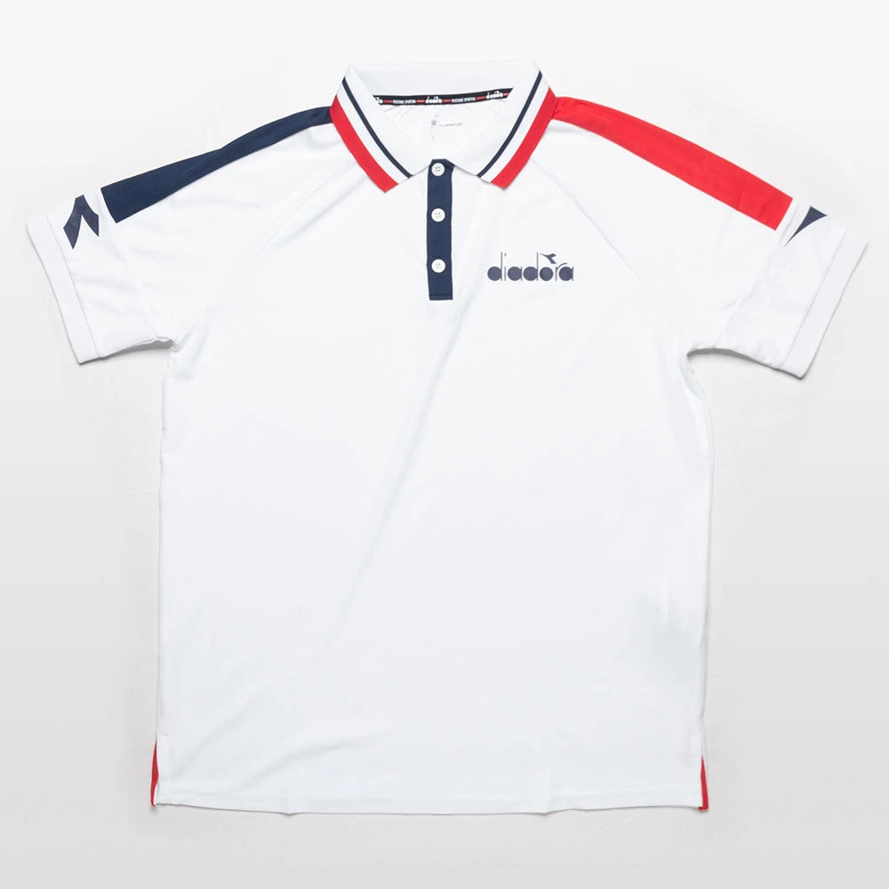 Diadora Short Sleeve Polo Icon Men's 1 Diadora Short Sleeve Polo Icon Men's