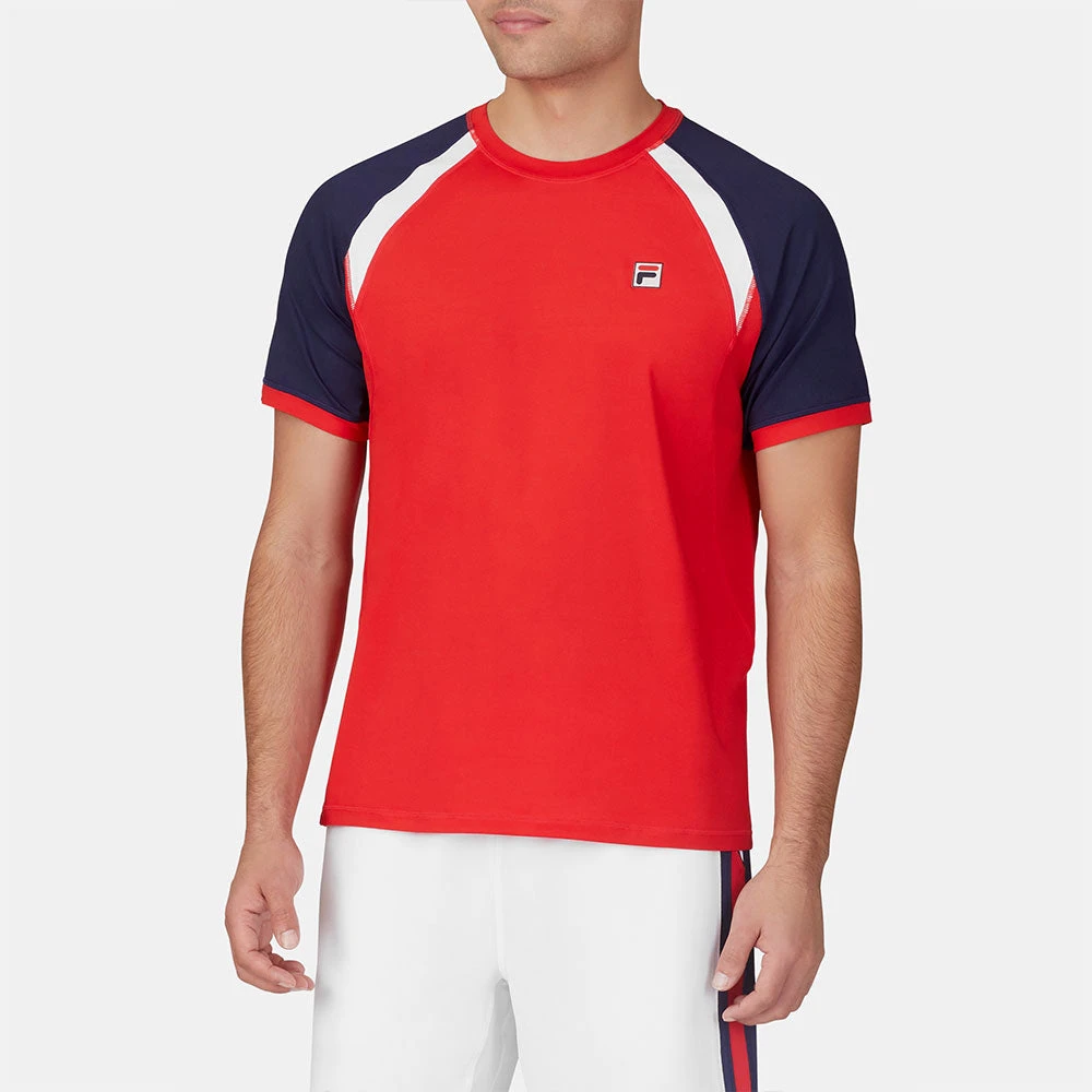 Fila Heritage Essentials Short Sleeve Crew Men's 3 Fila Heritage Essentials Short Sleeve Crew Men's - Image 3