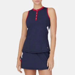 Fila Heritage Essentials Full Coverage Tank Women's -Tennis Clothing and Gear Sales 758228 412 1